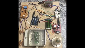 Energy meter recharge and theft detection using arduino