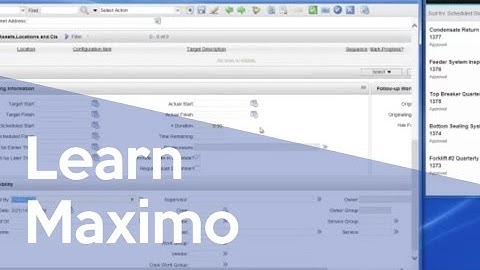 IBM Maximo Anywhere Work Execution - Part 2