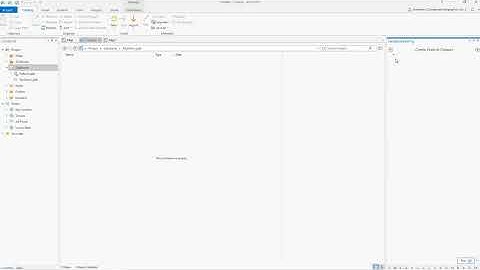 Working with Catalog ArcCatalog in ArcGIS Pro