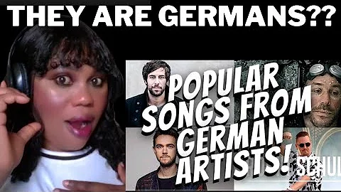 POPULAR SONGS FROM GERMAN ARTISTS || FIRST TIME REACTION