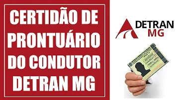 Como pegar o prontuário da CNH?