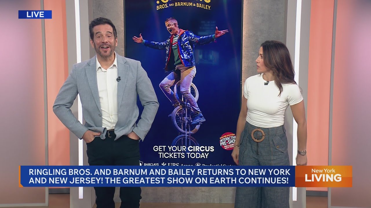 The Ringling Circus comes to town