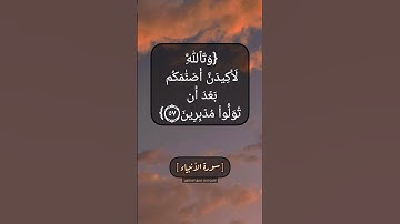 سورة الأنبياء الآية ٥٦ الى ٦٠ بصوت الشيخ محمد صديق المنشاوي