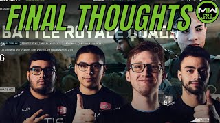 Dashy final thoughts on getting DROPPED