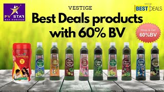 Vestige Best Deals products with 60% BV- PV star awards/ Products with high BV value. screenshot 5