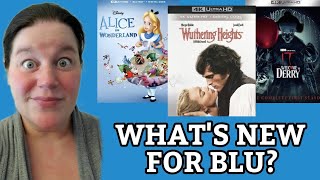 WHAT'S NEW FOR BLU? - Wuthering Heights, Alice In Wonderland Upgrade &amp; IT: Welcome To Derry!