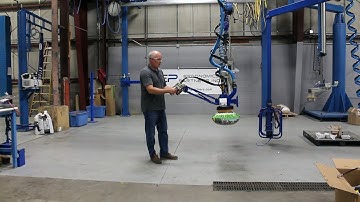 Venturi Vacuum Bag Lifter with Ergonomic Floating Handle