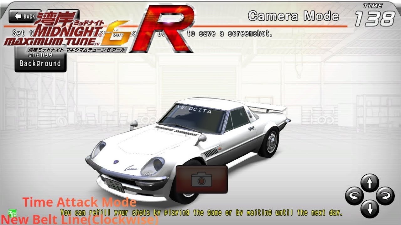 Wangan Midnight Maximum Tune 6R Time Attack Mode New Belt Line(Clockwise)