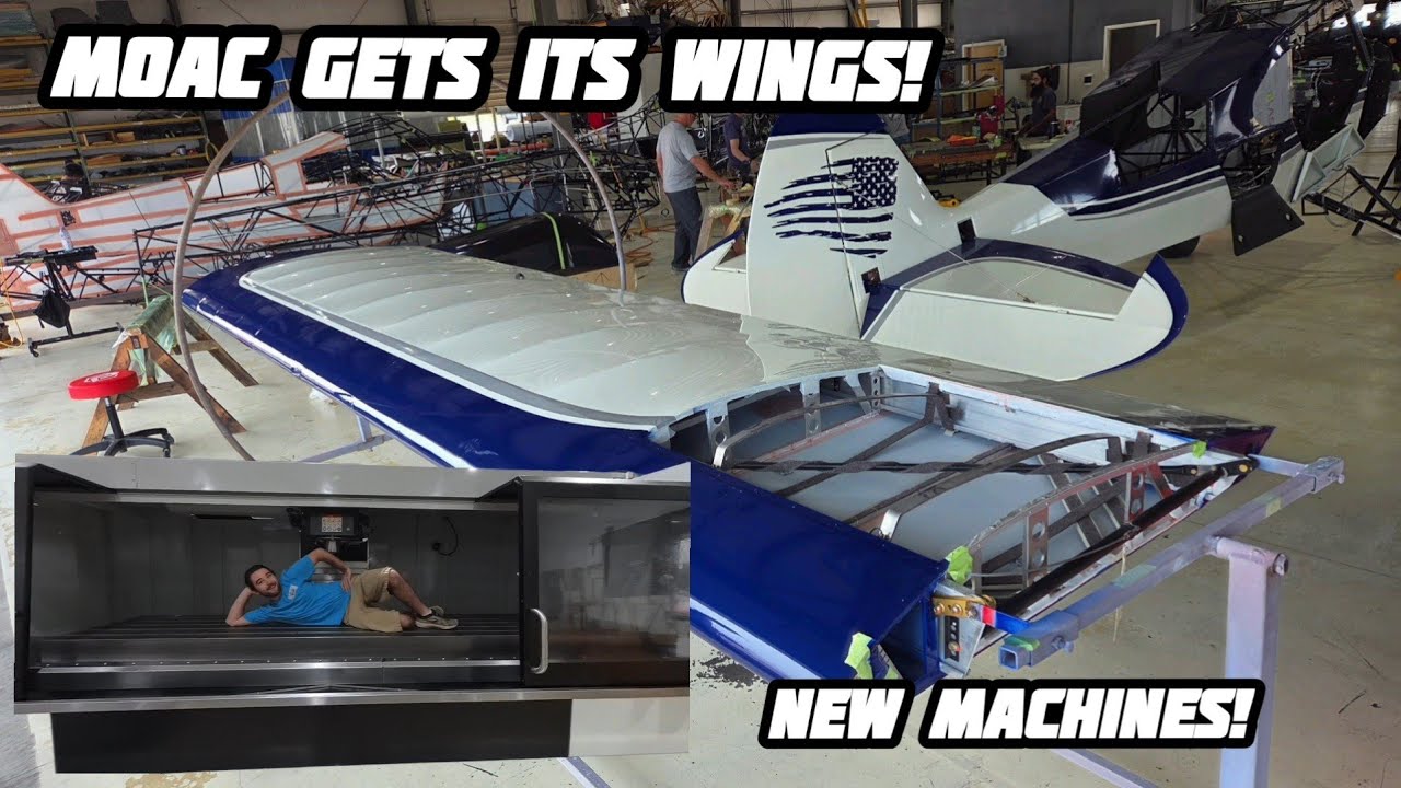 This Week At Legend Aircraft! New Machines & MOAC Gets Its Wings!