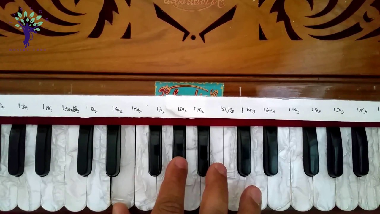 Harmonium Tutorials on Vaishnav Bhajans Ga2 Hare Krishna Bhaktivedant