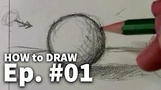 Learn To Draw #01  Sketching Basics + Materials