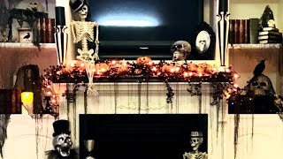 Halloween House tour 2018 decorating for a Party