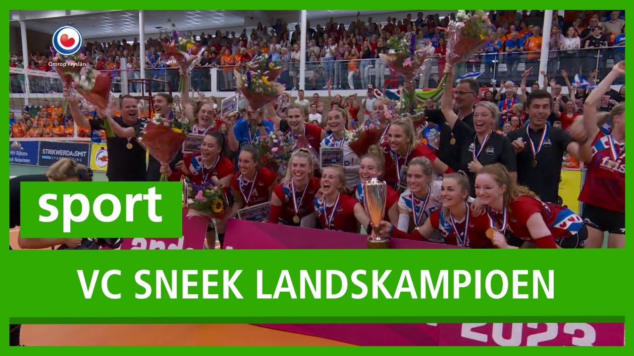 SPORT: VC Sneek voor elfde keer landkampioen volleybal