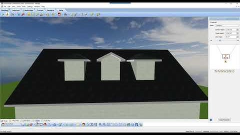 Adding Dormers to a BIM Model in Envisioneer