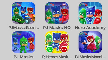 PJ Masks Racing Heroes - English Cartoon Game Episode - Gameplay, Walkthrough Part 1