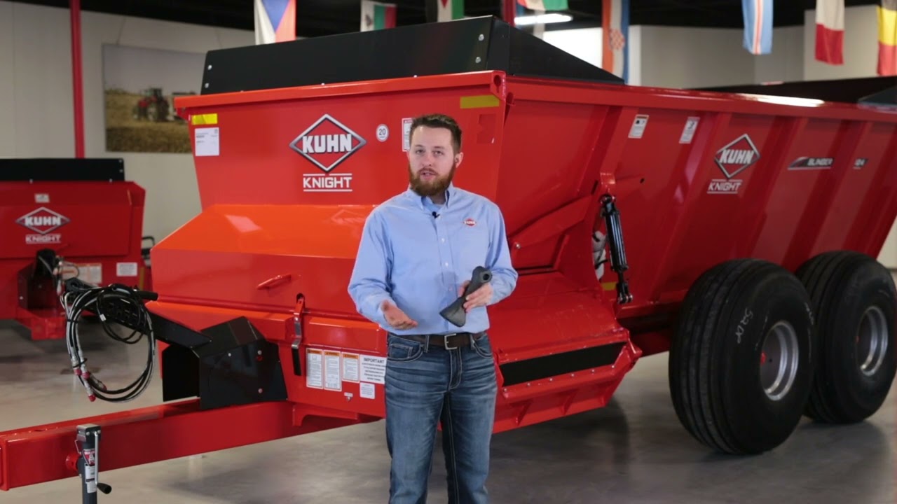 KUHN Knight SL 100 Series ProTwin® Slinger® SideDischarge Manure