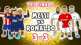 Cristiano Ronaldo vs Leo Messi: a Final 3v3 to know who's the REAL GOAT 🔥🐐