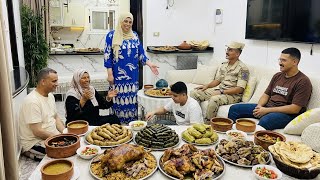 الفرحه بقت فرحتين بالعيد ودخلتى ابنى حبيبى عليا بعد رجعوه بالسلامه وعزومه تشرف عملناها بحب أنا حلميه
