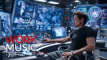 Work Music for the Future | Futuristic Sounds to Boost Productivity & Stay in Flow