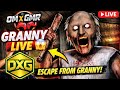 Granny Horror Game Live 😱👻😨 | Scary Escape Gameplay | OM X GMR 90 | Granny Live Hindi
