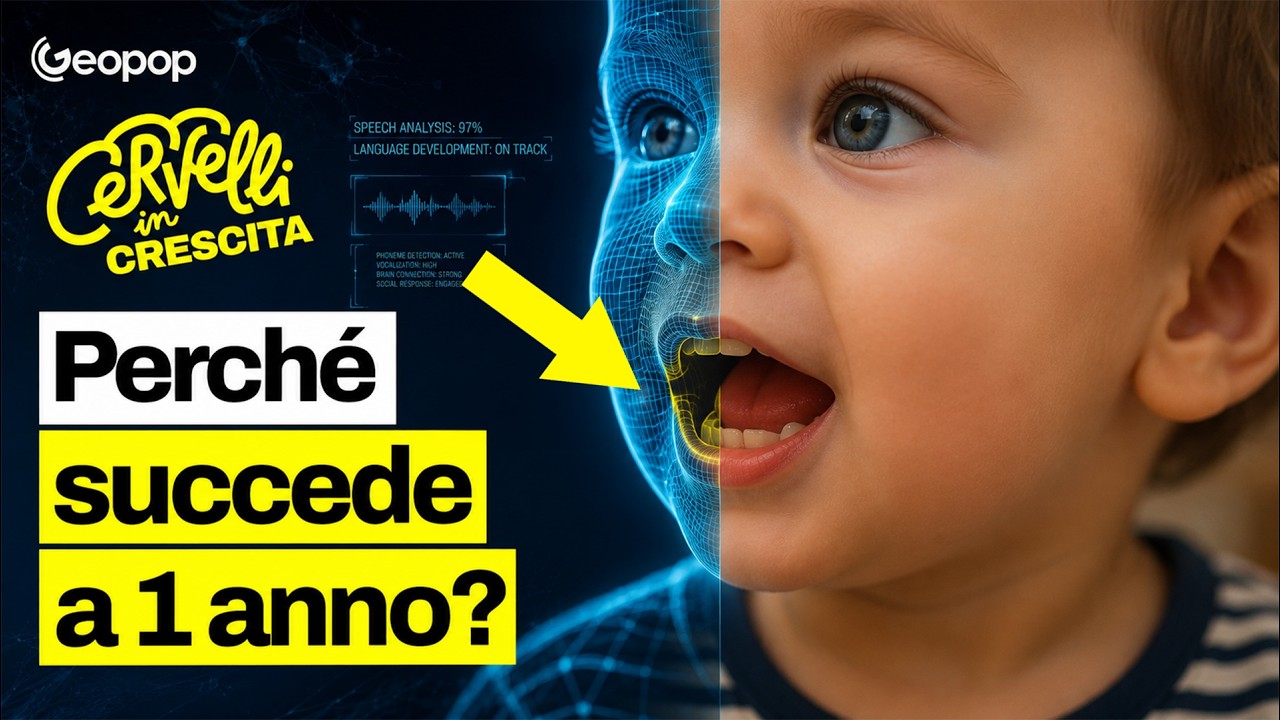 Perché i bambini iniziano a parlare intorno a 1 anno?