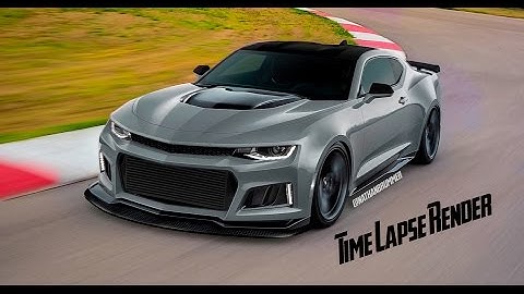 Camaro ZL1 Speed Render.
