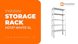 Tutorial Pemasangan HD137 WHITE 5L/Lemari Besi Homedoki