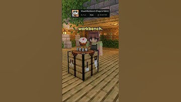 Visual Workbench Mod - YOU Need This! // #minecraft #mod #visualworkbench