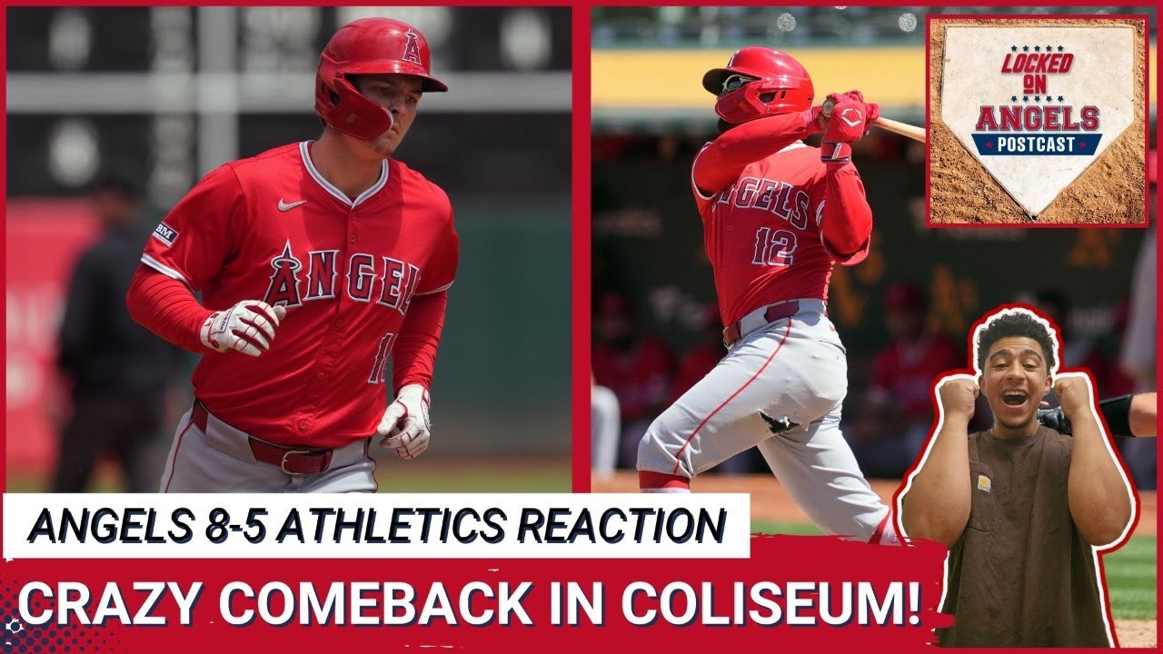 LOCKED ON ANGELS POSTCAST: 5-RUN 8th STEALS 8-5 win for Los Angeles ...