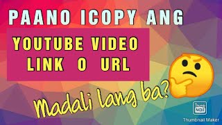 Paano icopy ang youtube VIDEO LINK o URL screenshot 2