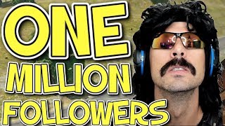 DrDisRespect hits 1 Million Followers on Twitch and Funny Moments on PUBG!