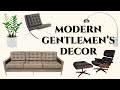 Modern Interior Design Classics for Gentlemen