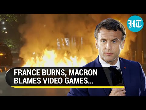 France Riots: Macron Blames Video Games, Parents; 4th Night Of Violent Protests