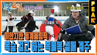 [#피크타임] 이한치한 동계올림픽 - 예능 국가대표들의 복불복 썰매 계주 START | #1박2일시즌4 | KBS 240107 방송