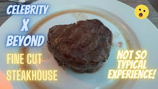 Our experience at Celebrity Beyond Steakhouse | Celebrity Beyond  Fine Cut steakhouse review. Profile