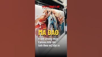 In tranh ngựa Mã Đáo Thành Công vải Canvas mực dầu mờ, in khổ lớn - In Kỹ Thuật Số Since 2006