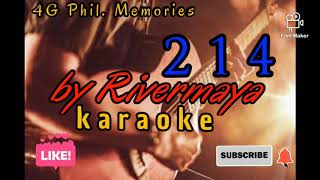 214 Acoustic Karaoke w/ Lyrics - by Rivermaya