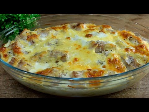 Рыба с Картошкой в Духовке. Очень вкусное горячее блюдо! Готовлю хоть на ужин, хоть на обед.