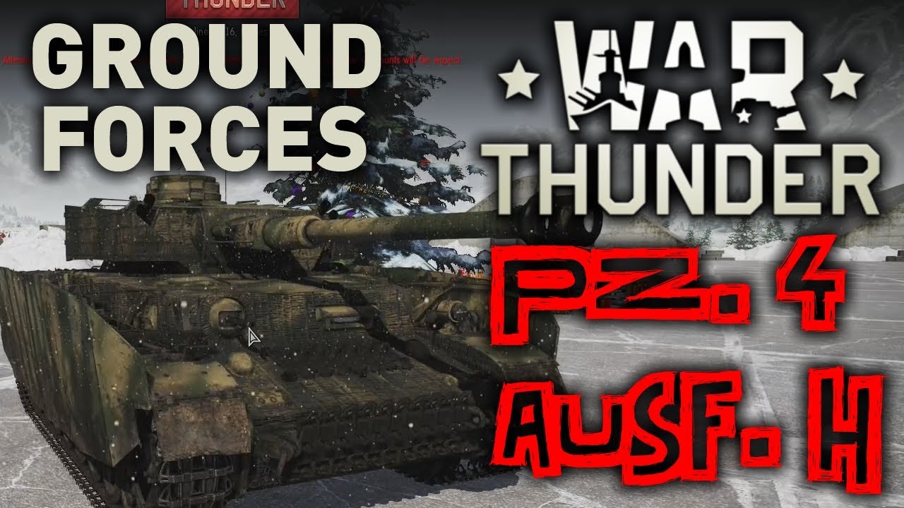 games people play War Thunder || Panzer IV Ausf. H - Ground Forces