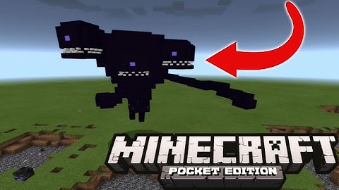 NEW MCPE 1.0.2+ Wither Storm Addon