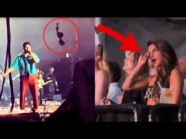 Priyanka Chopra Catches A Bra Thrown At Nick Jonas In His Concert, Waves It  Around The Crowd