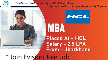 Congrats, Pranjal | MBA(HR & Marketing) | 2.5LPA |Got Selected as System Analyst in HCL Technologies