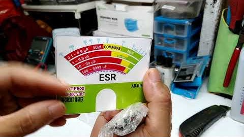 UNBOXING ESR METER TESTER FROM ONLINE SHOP MADE IN INDONESIA "BISAYA" |New Tech TV