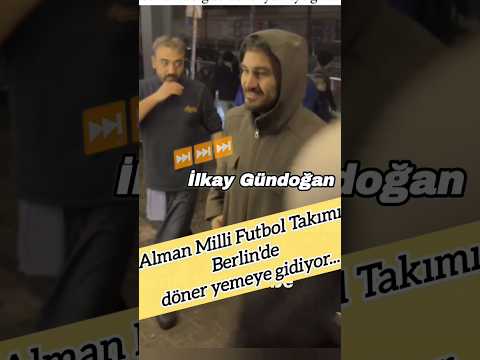 ALMAN MİLLİ TAKIMI BERLİN'DE DÖNER YEDİ..