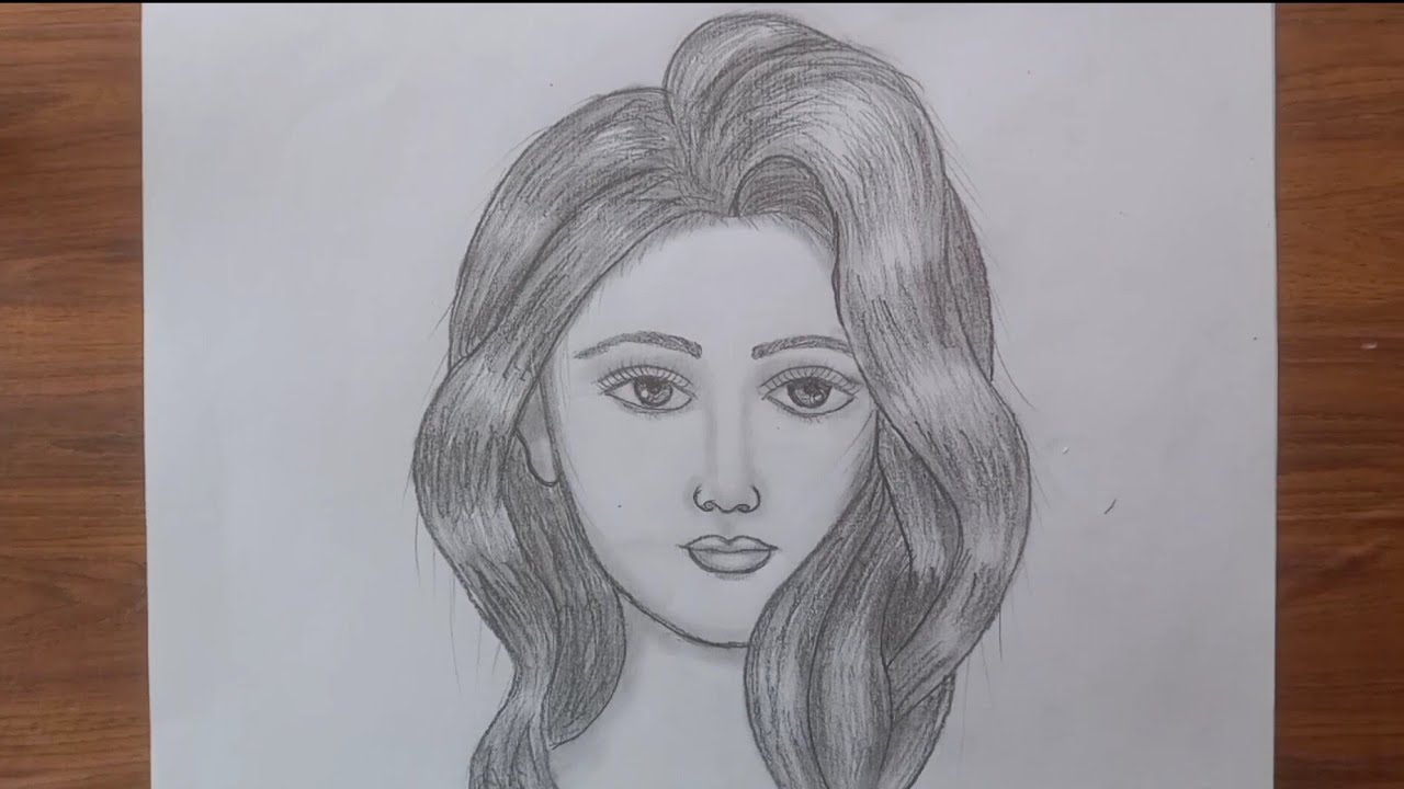 How to draw girl beautiful girl drawing tutorial YouTube