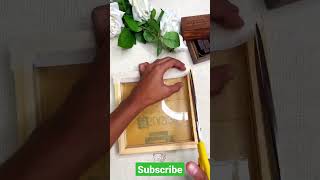 Resin Art Photo Frame With Acrylic Glass resinart creator smallbusiness artist artwork