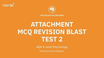 Attachment: MCQ Revision Test 2 for AQA A Level Psychology