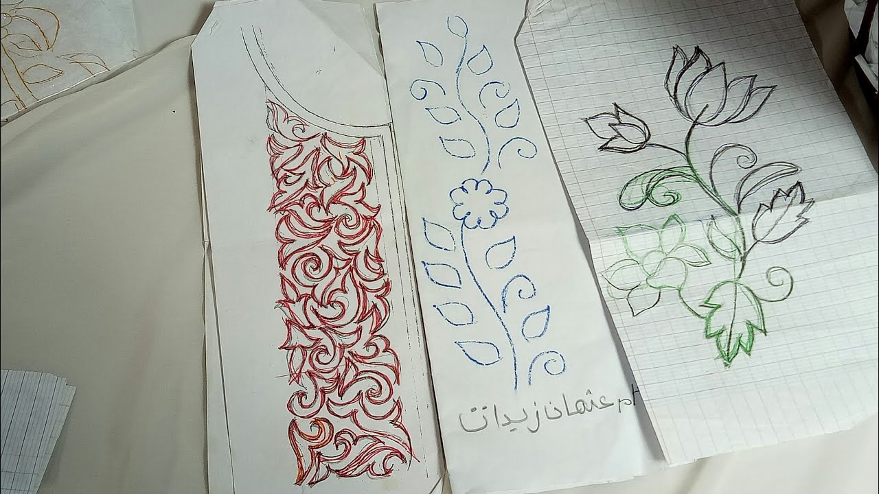 جديد رشامي طرز وتنبات ورباطي باليد مهدات لكم وريدات قناة مني لكم😘🌷🌷