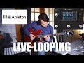 Live looping performance  aeros loop studio  ableton push