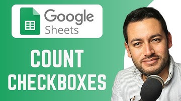 How To Count Checked Checkboxes in Google Sheets | Count true values | Google Sheets Tutorial